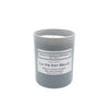1-Wick Soy Wax Candle - Matte Grey
